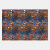 Piratenschiff Geschenkpapier Set (Vorderseite 3)