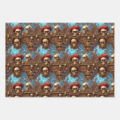 Piratenschiff Geschenkpapier Set (Vorderseite 2)