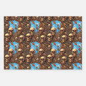 Piratenschiff Geschenkpapier Set (Vorderseite)