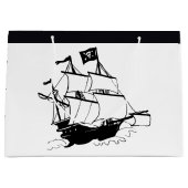 Piratenschiff Große Geschenktüte (Vorderseite)