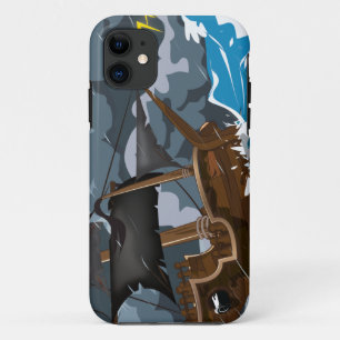 Piratenschiff im Sturm Case-Mate iPhone Hülle