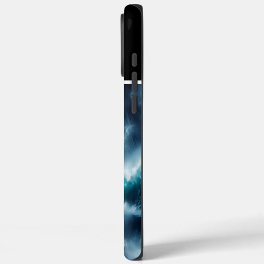 Piratenschiff im Sturm Case-Mate iPhone Hülle (Rückseite / Links)