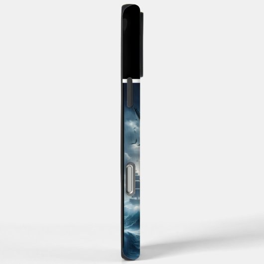 Piratenschiff im Sturm Case-Mate iPhone Hülle (Rückseite / Rechts)