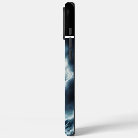 Piratenschiff im Sturm Case-Mate iPhone Hülle (Rückseite / Links)