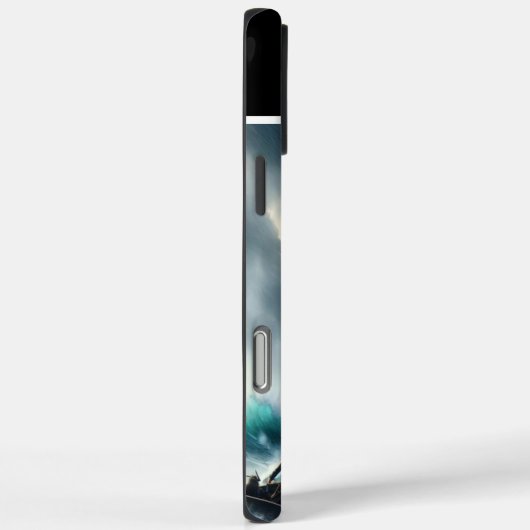 Piratenschiff im Sturm Case-Mate iPhone Hülle (Rückseite / Rechts)