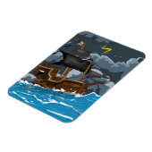 Piratenschiff im Sturm Magnet (Linke Seite)