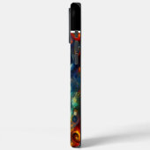 Piratenschiff in einem Sternensturm Case-Mate iPhone Hülle (Rückseite / Links)