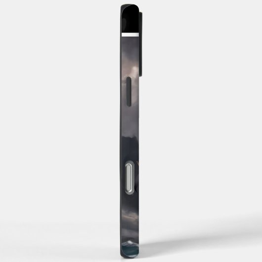 Piratenschiff in Sturmsee Case-Mate iPhone Hülle (Rückseite / Rechts)