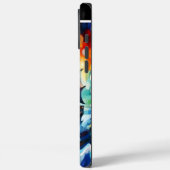 Piratenschiff in Sturmsee Case-Mate iPhone Hülle (Rückseite / Links)