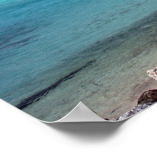 Piratenschiff Karibik Poster (Ecke)