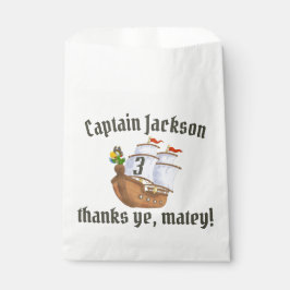 Piratenschiff Kinder zum Geburtstag Geschenktütchen
