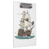 Piratenschiff Klemmbrett (Rechts)