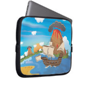 Piratenschiff Laptopschutzhülle (Vorne Rechts)