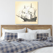 Piratenschiff Leinwanddruck (Insitu (Schlafzimmer))