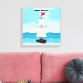 Piratenschiff Leinwanddruck (Insitu (Wohnzimmer))