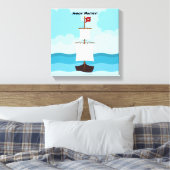 Piratenschiff Leinwanddruck (Insitu (Schlafzimmer))
