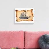 Piratenschiff Leinwanddruck (Insitu (Wohnzimmer))