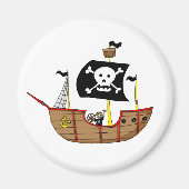 Piratenschiff Magnet (Vorne)