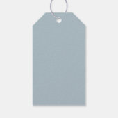 Piratenschiff mit Party "Tiere Kinder" Geschenkanhänger (Rückseite)