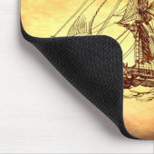 Piratenschiff Mousepad (Ecke)