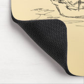Piratenschiff Mousepad (Ecke)