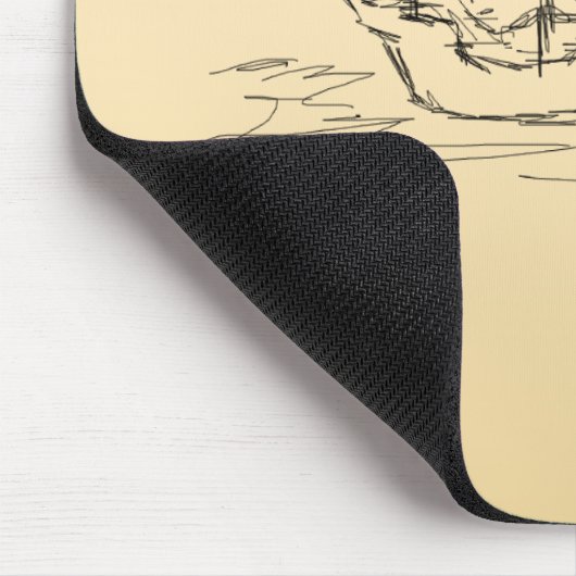 Piratenschiff Mousepad (Ecke)