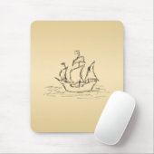 Piratenschiff Mousepad (Mit Mouse)