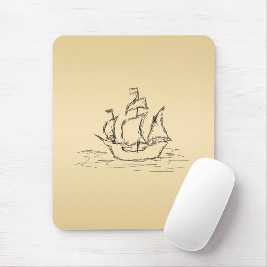 Piratenschiff Mousepad (Mit Mouse)
