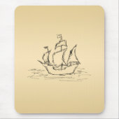 Piratenschiff Mousepad (Vorne)