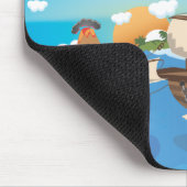 Piratenschiff Mousepad (Ecke)