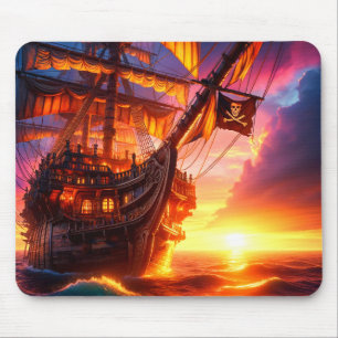 Piratenschiff Mousepad