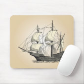 Piratenschiff Mousepad (Mit Mouse)