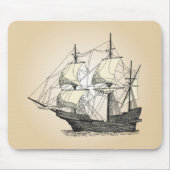 Piratenschiff Mousepad (Vorne)
