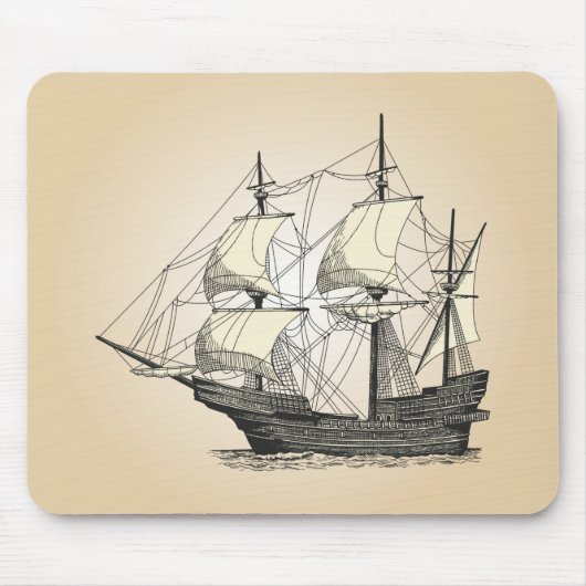 Piratenschiff Mousepad (Vorne)