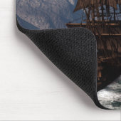 Piratenschiff Mousepad (Ecke)