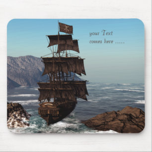 Piratenschiff Mousepad
