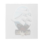 Piratenschiff Notizblock (Vorderseite)