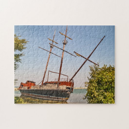 Piratenschiff oder Segelschiff - 252 Stück Puzzle (Horizontal)