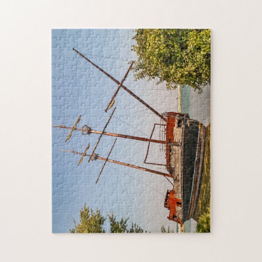 Piratenschiff oder Segelschiff - 252 Stück Puzzle (Vertikal)