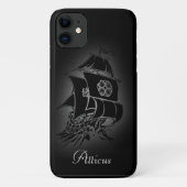 Piratenschiff Personal Case-Mate iPhone Hülle (Rückseite)