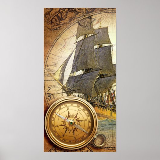 Piratenschiff Poster (Vorne)