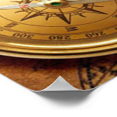 Piratenschiff Poster (Ecke)