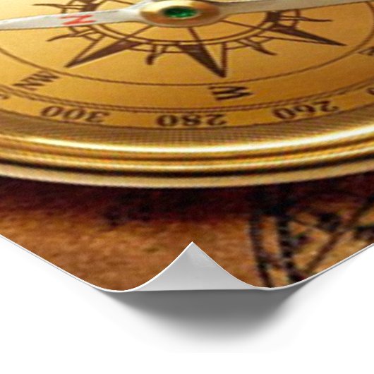 Piratenschiff Poster (Ecke)