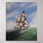 Piratenschiff Poster (Vorne)