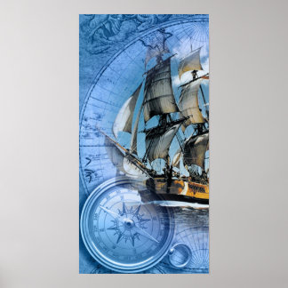 Piratenschiff Poster
