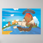Piratenschiff Poster (Vorne)