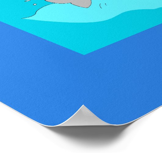 Piratenschiff Poster (Ecke)