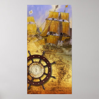Piratenschiff Poster