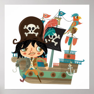Piratenschiff Poster