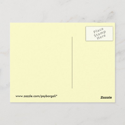 Piratenschiff. Postkarte (Rückseite)